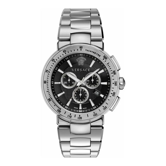 Versace Other - Versace  Mystique Chrono Bracelet Watch Silver Mens